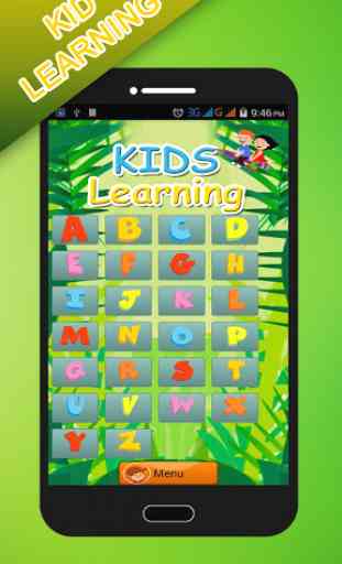 Kids learn Alphabets & numbers 4
