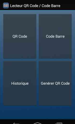 Lecteur QR Code / Code Barre 1