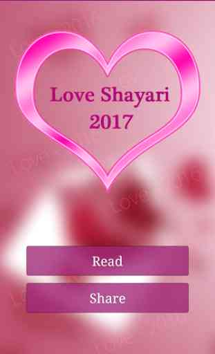Love Shayari 2017 1