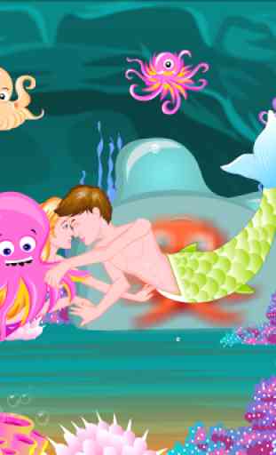 Mermaid jeux histoire baiser 3