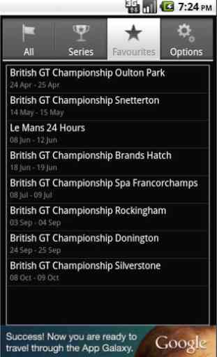 Motorsport Calendar Free 3