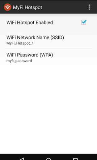 MyFi WiFi Hotspot - NO ROOT 1