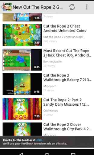 New Cut The Rope 2 Guide 2