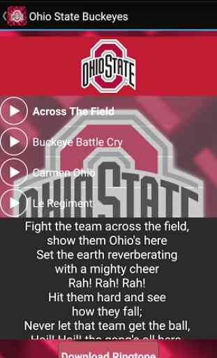 Ohio State Ringtones Official 4