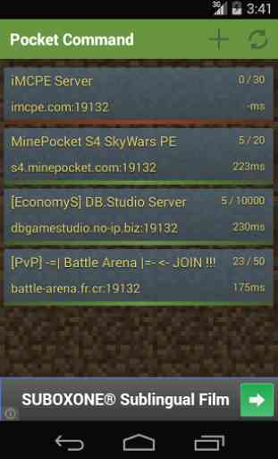 Pocket Command (for MCPE) 1