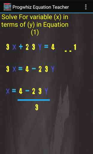 Progwhiz Equation Teacher 3