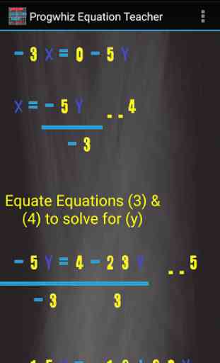 Progwhiz Equation Teacher 4