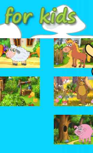 Puzzle pour enfants – animaux 4