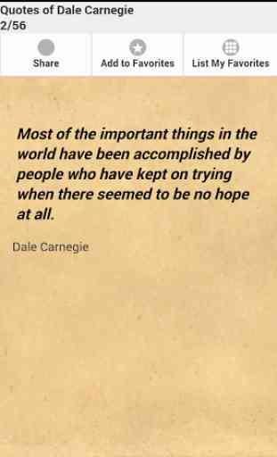 Quotes of Dale Carnegie 2