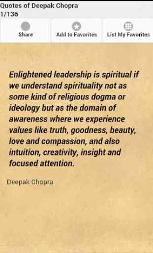 Quotes of Deepak Chopra 1