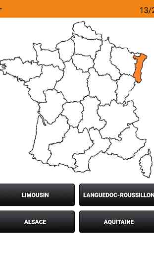 Régions de France - Quiz 2