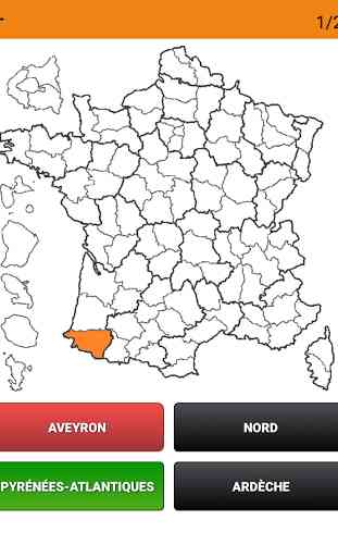 Régions de France - Quiz 3