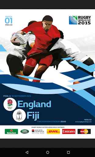 Rugby World Cup 2015 Programme 2
