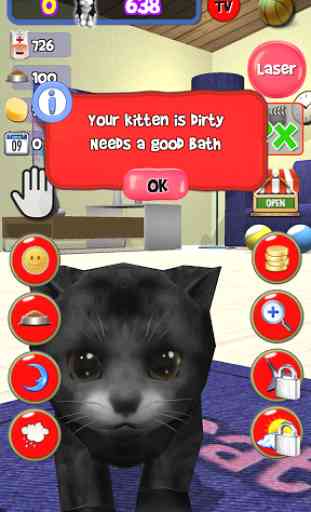 Sans-abri chat, animal virtuel 2