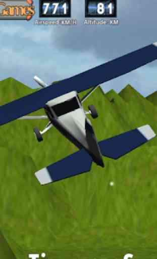 Simulateur de vol du Cessna 3D 2