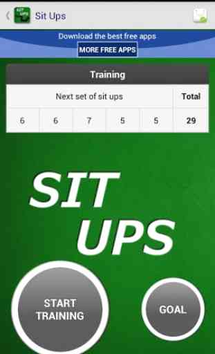 Sit Ups - Fitness Trainer 1