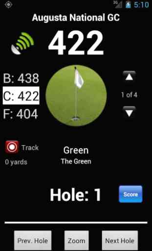 Skydroid - Golf GPS Scorecard 1