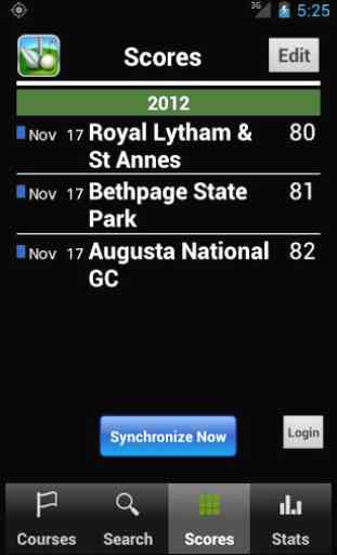 Skydroid - Golf GPS Scorecard 4