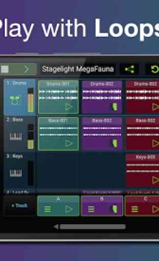 Stagelight: Audio and MIDI DAW 3