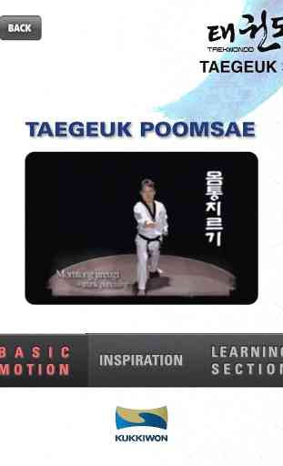 Taegeuk Poomsae 2