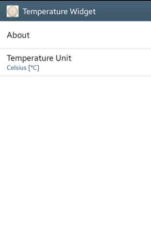 Temperature Widget Sony SW2 4