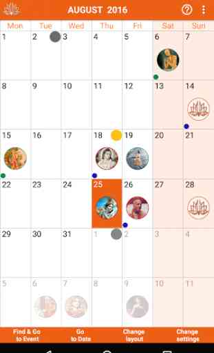Vaishnava Calendar Panchang 1