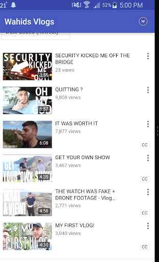 Wahid's Vlogs on YouTube 2