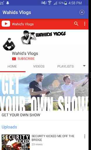 Wahid's Vlogs on YouTube 3