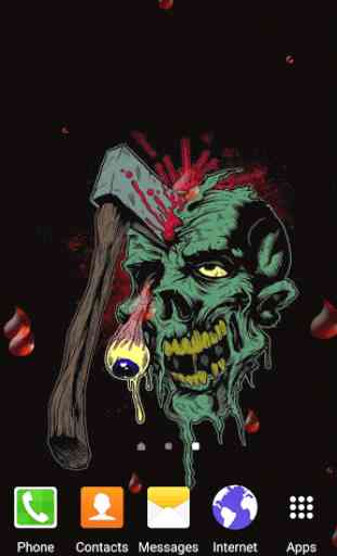 Zombie Fond D'écran Animé 4