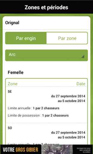 Zone Chasse 3
