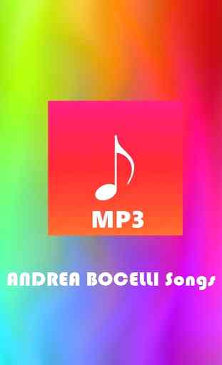ANDREA BOCELLI Songs 1