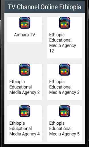 Chaîne de télévision Ethiopie 1