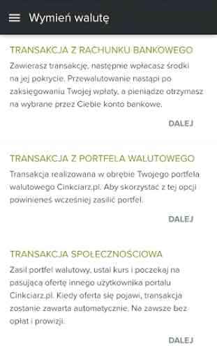 Cinkciarz.pl Wymiana Walut 3