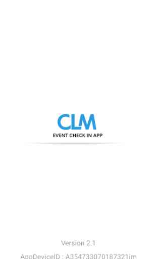 CLM Event Check-In 1