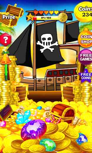 Coin Pirates Gold Dozer 2