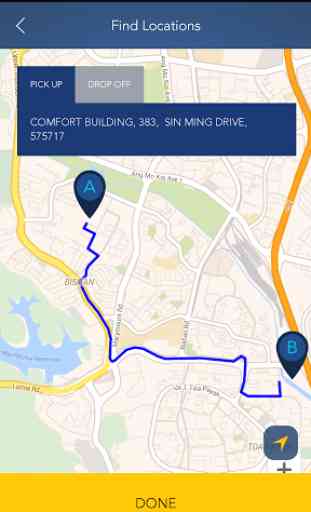 ComfortDelGro Taxi Booking App 2