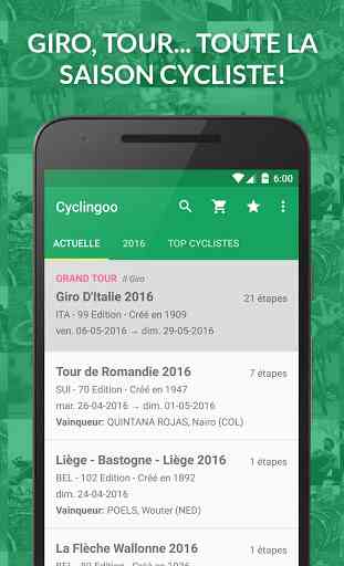 Cyclingoo: Giro 2017 Résultats 1