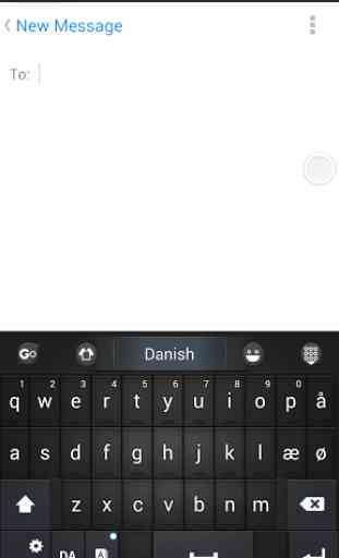 Danish for GO Keyboard - Emoji 4