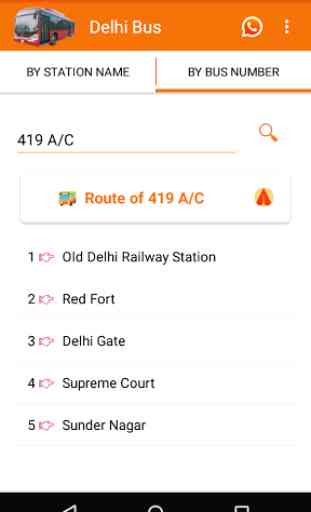 Delhi Bus Route 4