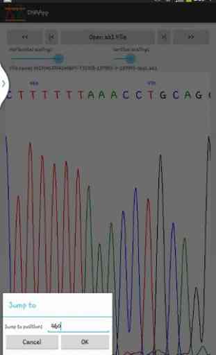 DNAApp: DNA sequence analyzer 4