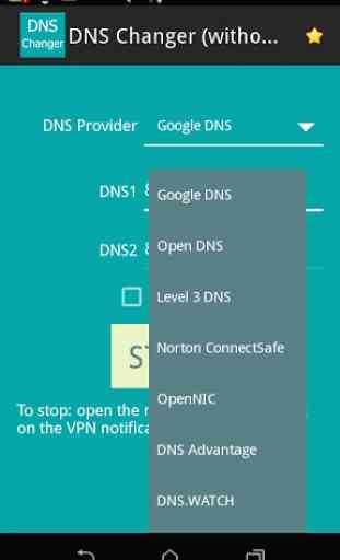 DNS Changer (without Root) 4