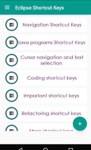 Eclipse Shortcut Keys 1