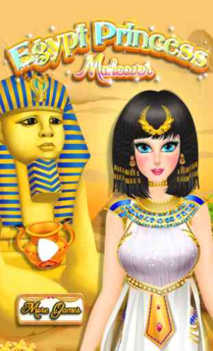 Égypte jeux princesse makeover 2