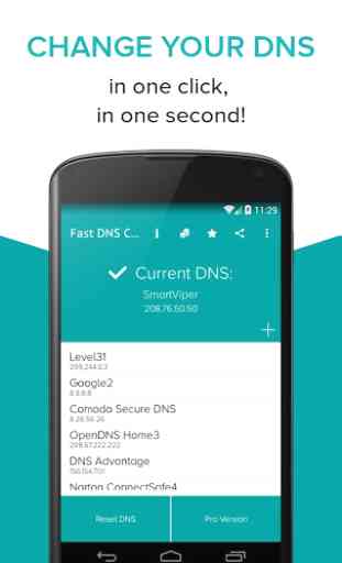 Fast DNS Changer(no root) 1