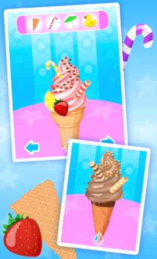 Ice Cream Kids -Jeu de cuisine 3