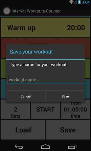 Interval Workout Counter 3