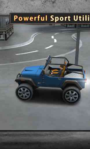 Jeu de Stationnement Jeep 3D 3