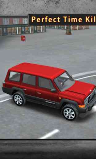 Jeu de Stationnement Jeep 3D 4