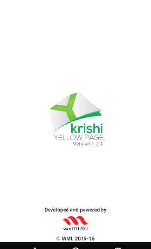 Krishi Yellow Page 1