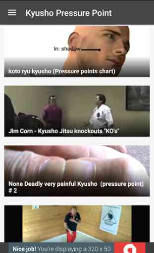 Kyusho Pressure Point Videos 1